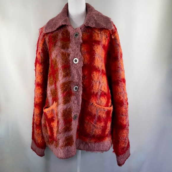 Free People Harper Cardi Cardigan Sweater in Cinnamon Spice Combo XS/S - Picture 4 of 11